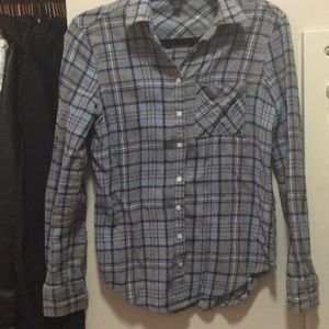 Blue flannel
